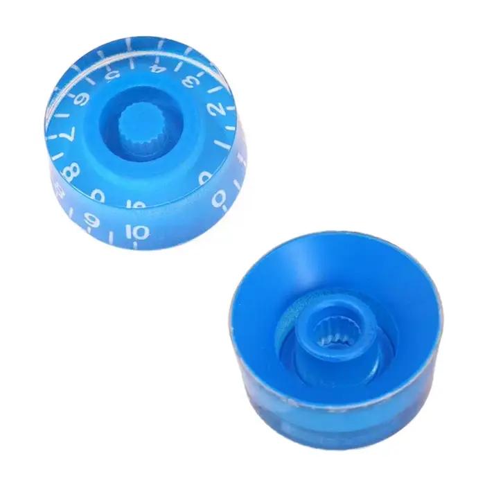 4 boutons de contrôle de vitesse pour guitare, multicolores, pour guitare électrique LP, boutons de 