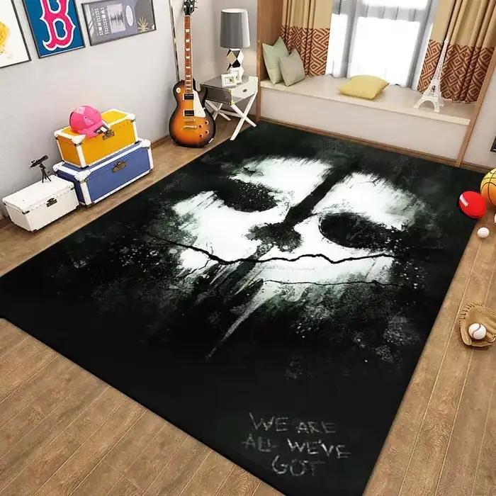 Call of Duty – tapis de salle de Gamer, pour salon, paillasson pour chambre à coucher, Tribal, décor