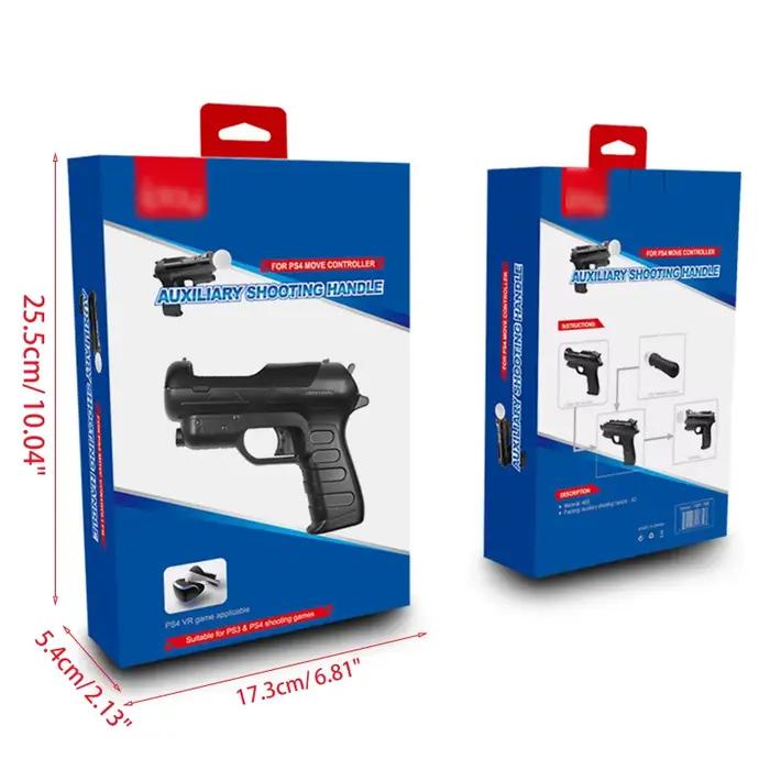 Accessoire de Contrôleur de Mouvement Exquis pour Pistolets de Tir, Compatible PS4 VR et PS3 MOVE, A