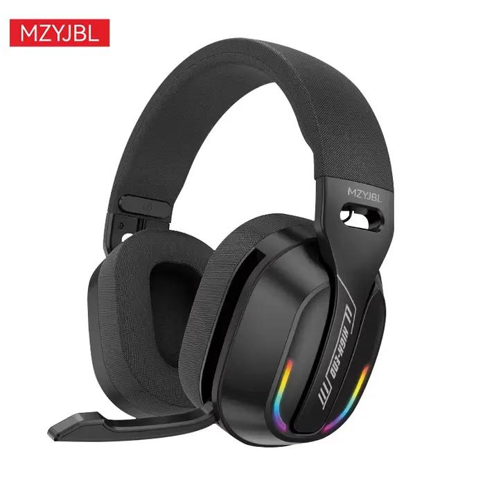 MZYJBL B500 RGB casque de jeu sans fil Bluetooth 5.4 stéréo basse son réduction du bruit écouteurs p