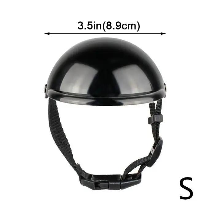 Casques pour animaux de compagnie chien chat vélo casque de moto avec lunettes de soleil chapeau de 