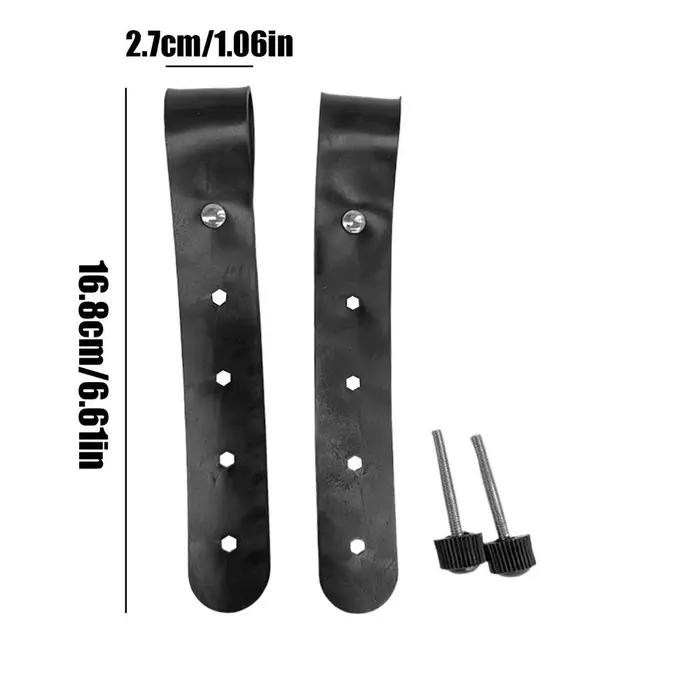 2 Sangles de fixation pour clavier pliable en PU, support de clavier électronique sécurisé pour perf