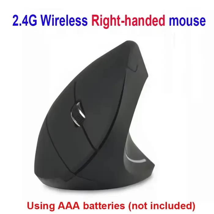 Souris gauche droite verticale ergonomique 2.4G sans fil avec Bluetooth droit Double Mode souris ord