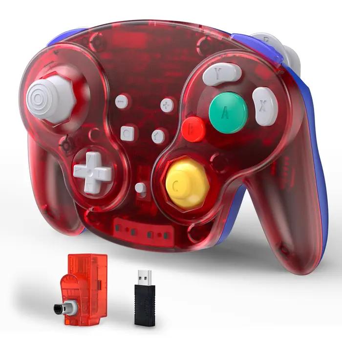 2.4 GHz sans fil pour contrôleur en ligne GameCube Switch, récepteur NGC et USB, Compatible pour Swi