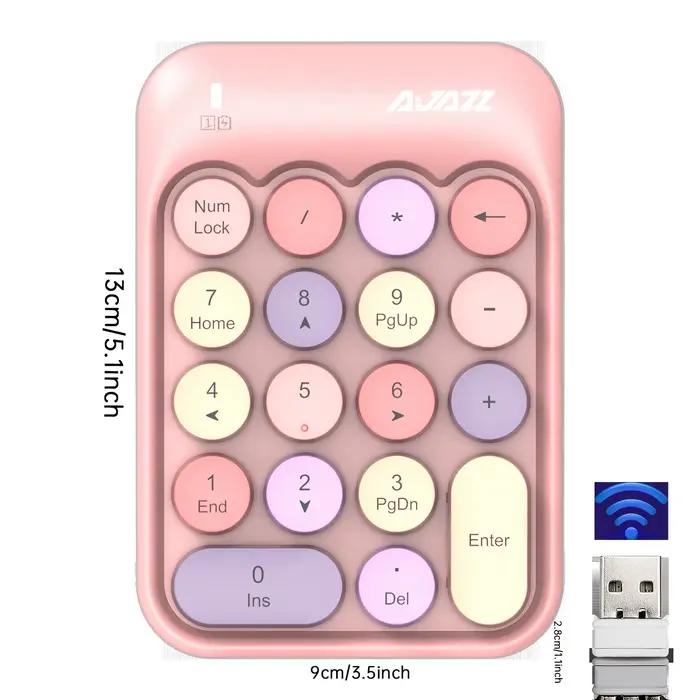 Clavier à film numérique AK18, mini clavier portable à 18 touches, extension du clavier, clavier de 