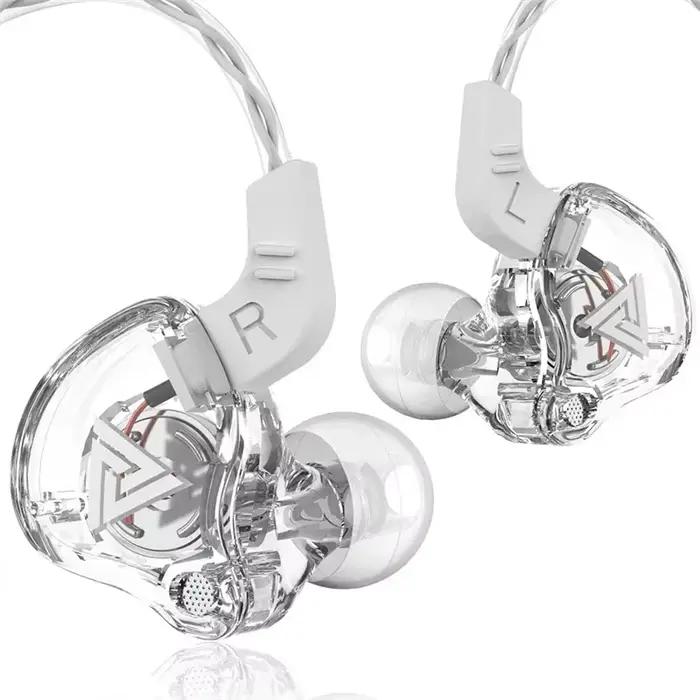 VIKEFON QKZ AK6 – écouteurs intra-auriculaires avec 6 unités de sonorisation dynamiques, micro, stér