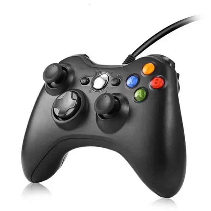 Manette de jeu filaire USB pour Xbox 360/contrôleur mince pour Windows 7/8/10 contrôleur PC Microsof