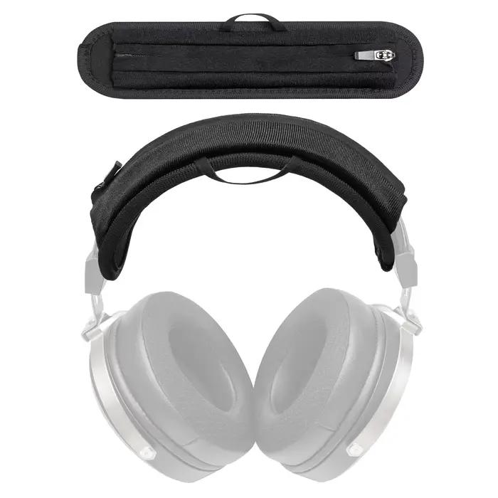 Housse de coussin pour casque Fiio FT1, FT1 Pro, JT7, coussin de 6 mm d'épaisseur, curseur de fermet