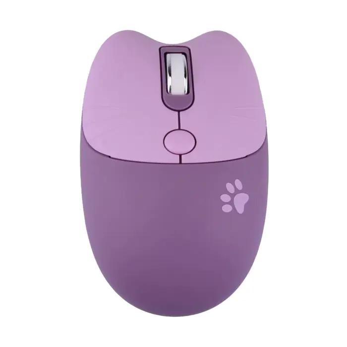 Souris sans fil MOFii Cute Cat, 2.4G Plug & Play, 3 niveaux de DPI réglables, universelle pour ordin