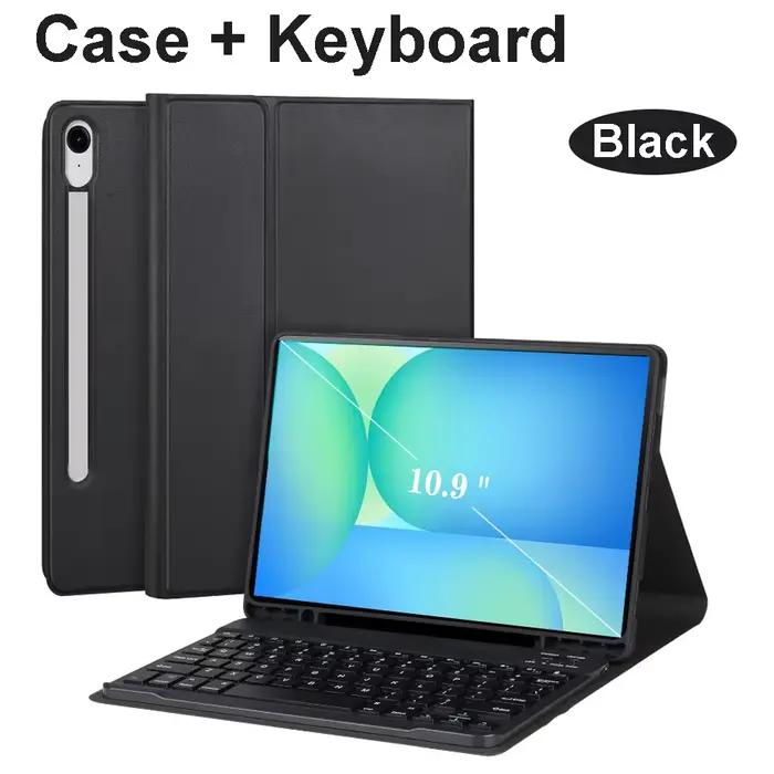 Étui pour clavier pour Samsung Tab S10 FE 10.9 pouces SM-X520/X526/X526B 2025, housse de clavier Blu