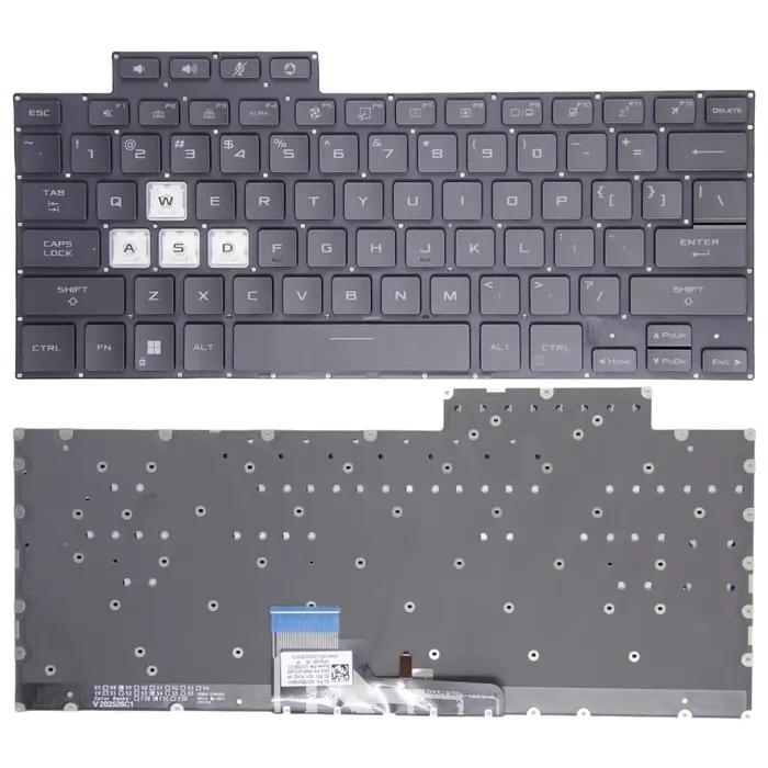 Clavier russe de remplacement US/RU/SP pour ordinateur portable ASUS TUF Dash F15 FX516 FX516P FX516