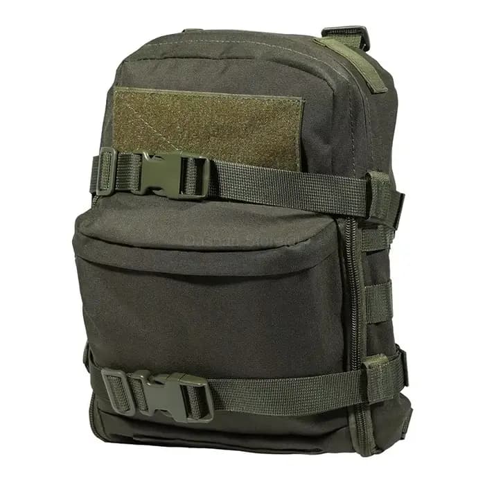 Pack d'hydratation tactique, Mini sac d'eau à panneau arrière, pochette Molle en Nylon, gilet léger 
