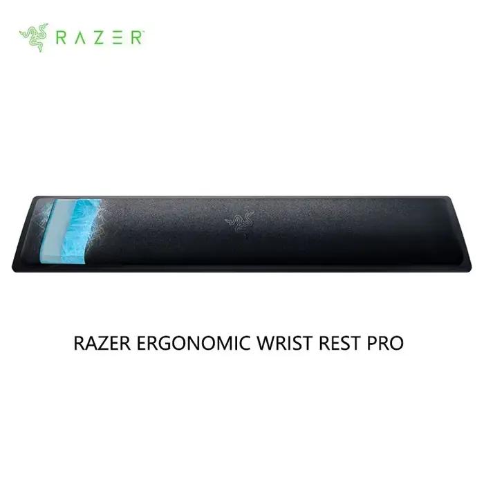 Razer repose-poignet ergonomique Pro pour claviers Full-104 Gel de refroidissement base en caoutchou