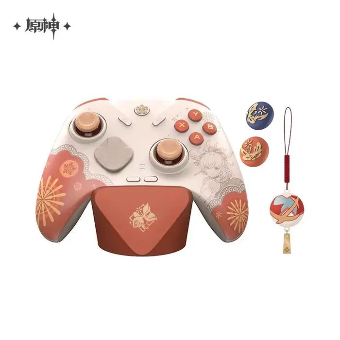 Nouveau [Authentique] MiHoYo GamePad Genshin Impact Yoimiya contrôleur sans fil boîte-cadeau station