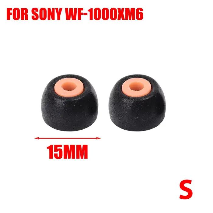 1 à 6 paires d'embouts d'oreille de remplacement en mousse à mémoire de forme pour écouteurs Sony WF