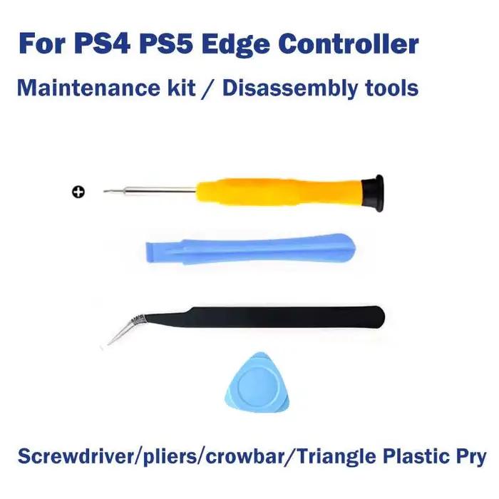 Boutons de couleur édition limitée 30e anniversaire pour manette PS5 – Remplacement de la croix dire