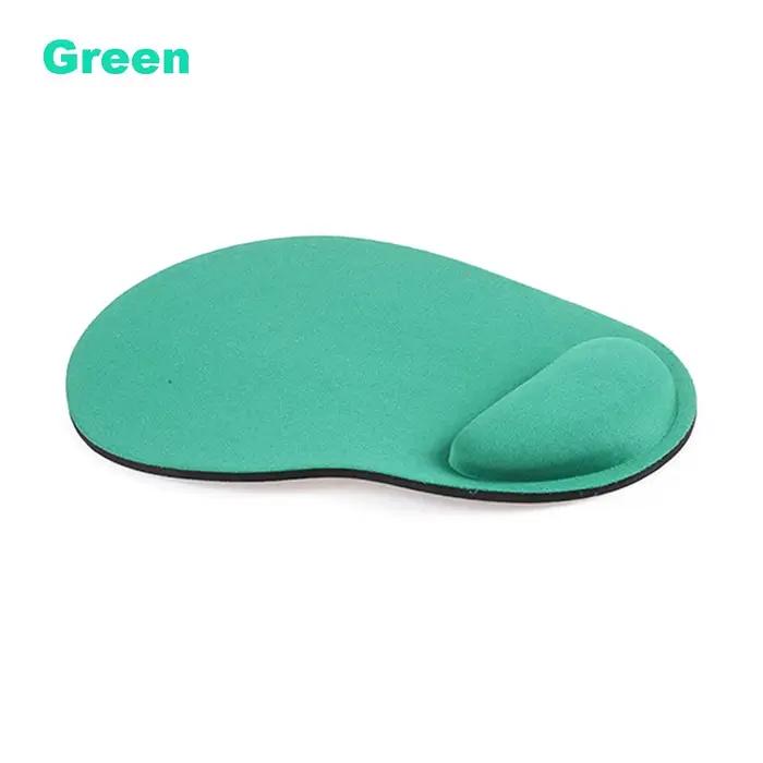 Tapis de souris coloré, confortable, doux et antidérapant, support de poignet en polymère pour PC et