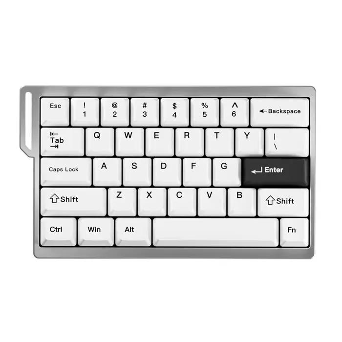 Clavier de jeu mécanique Darmoshark KT35 en alliage d'aluminium, clavier à une main, axe magnétique,
