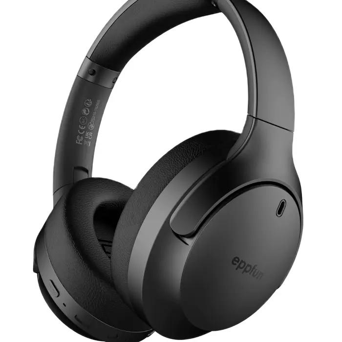 Casque Bluetooth 5.4 Eppfun LE Audio Over Ear avec micro, Aptx Lossless/LC3/Auracast pour la musique