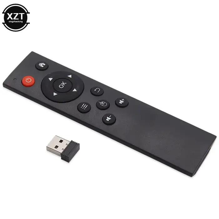 Clavier Air Mouse sans fil avec récepteur USB, télécommande universelle, 2.4G, Android TV Box, Smart