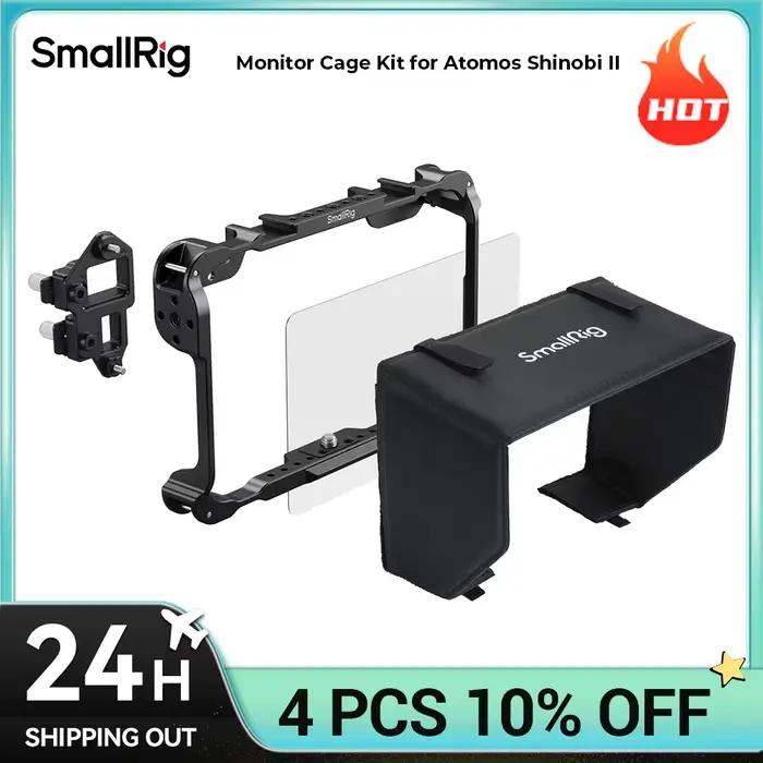 Kit de Cage de moniteur SmallRig pour Atomos Shinobi II, Protection personnalisée pour Atomos Shinob