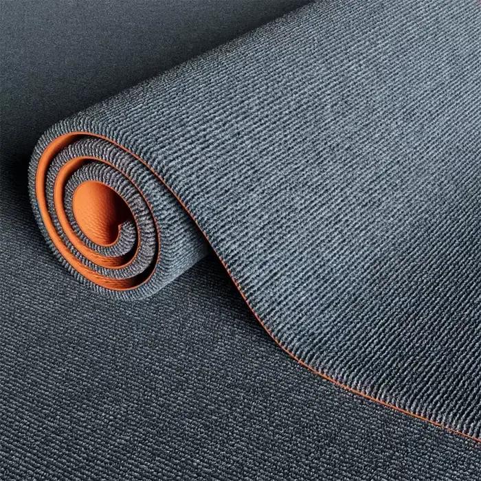 Tapis en peluche antichoc pour chaises de gaming, décoration de chambre, tapis de sol antidérapant p