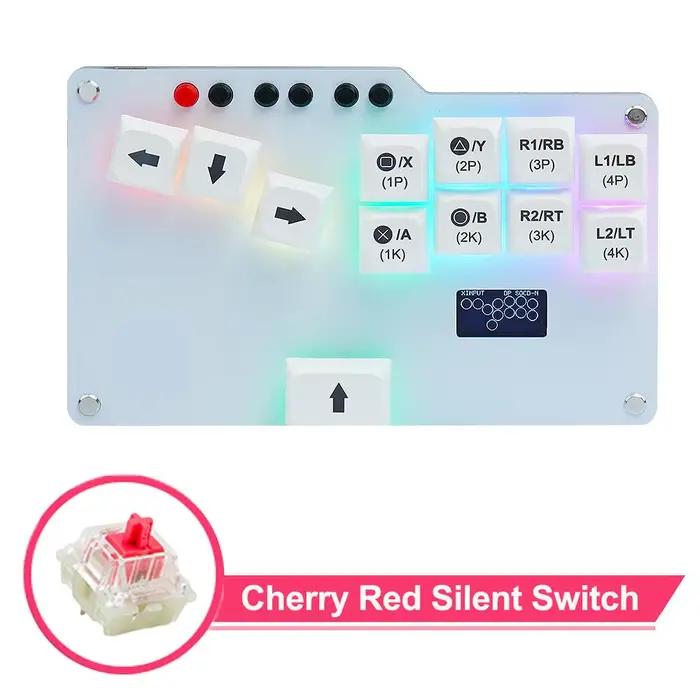 Hitbox-Mini clavier de poche GP2040 CE FPackage Stick, échange à chaud, RVB, aucun interrupteur, PS3