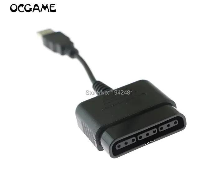 Câble adaptateur de convertisseur de contrôleur USB pour PS1, PS2, PS3, PC, sans pilote, 1 pièce