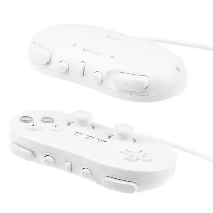 Manette de jeu filaire classique, 1 pièce, télécommande de jeu pour Wii/Wii U, Joypad, Joystick, man
