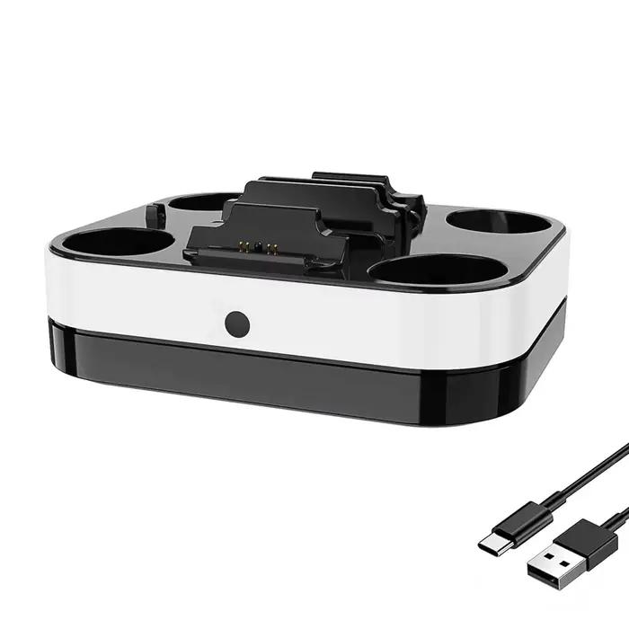 Station de chargement de contrôleur Compatible avec les contrôleurs PS5 et Edge, support de station 