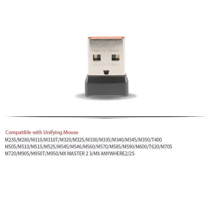 Logitech – souris sans fil pour clavier MX M905 M950 M505 M510 M525, récepteur unificateur USBAdapte
