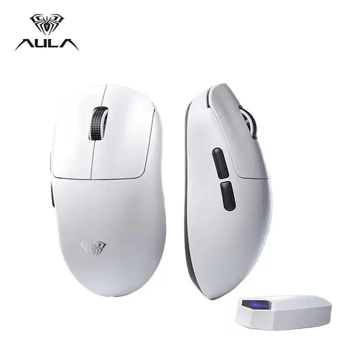 AULA SC800 souris de jeu USB-C filaire/2.4G 37g léger 8K Paw3395 capteur souris personnalisées PC e-