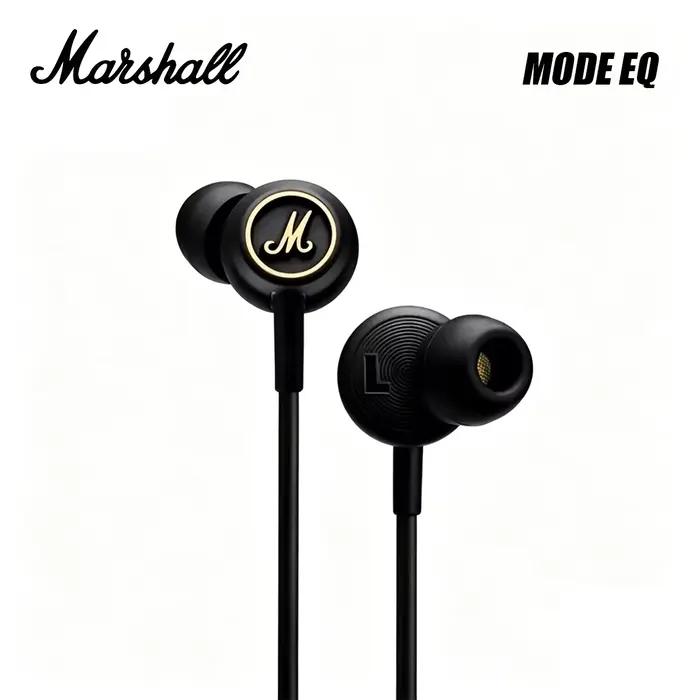 Écouteurs intra-auriculaires Marshall Mode EQ HiFi Rock Bass avec microphone filaire 3,5 mm, casque 