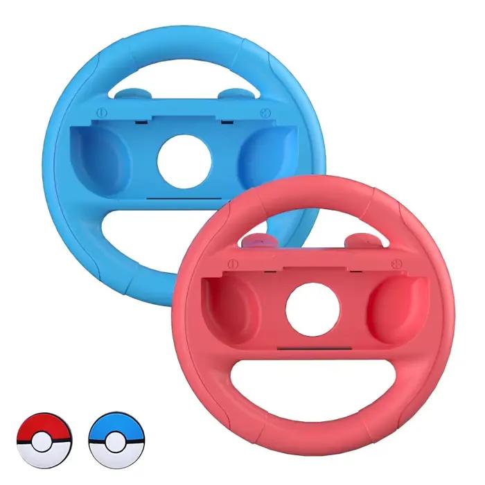 Volants de course pour manette Joy-Con OLED Switch, poignées NS, accessoires de jeu NS, 2 pièces par
