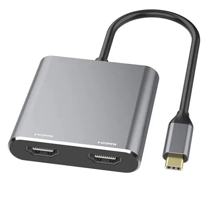 Typec vers double HDMI double écran 4in1 Dock Switch téléphone Rog tablette USB-C Dock 4k