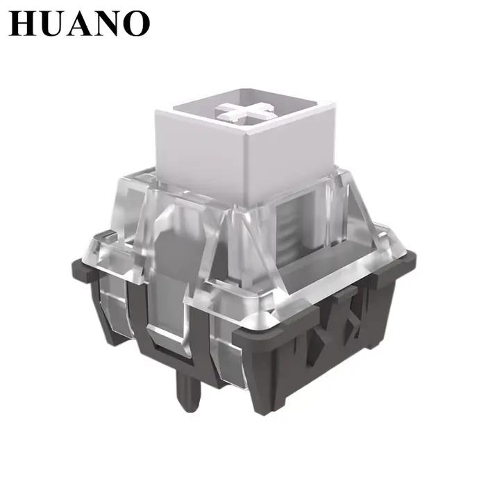 Interrupteur magnétique HUANO Omega 45gf, linéaire léger à effet Hall, pour clavier, grande tige ant