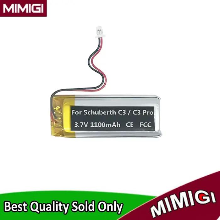Batterie de remplacement originale 1100mAh BAT00002 BAT00004 WW452050-2P pour casque Schuberth C3 Pr