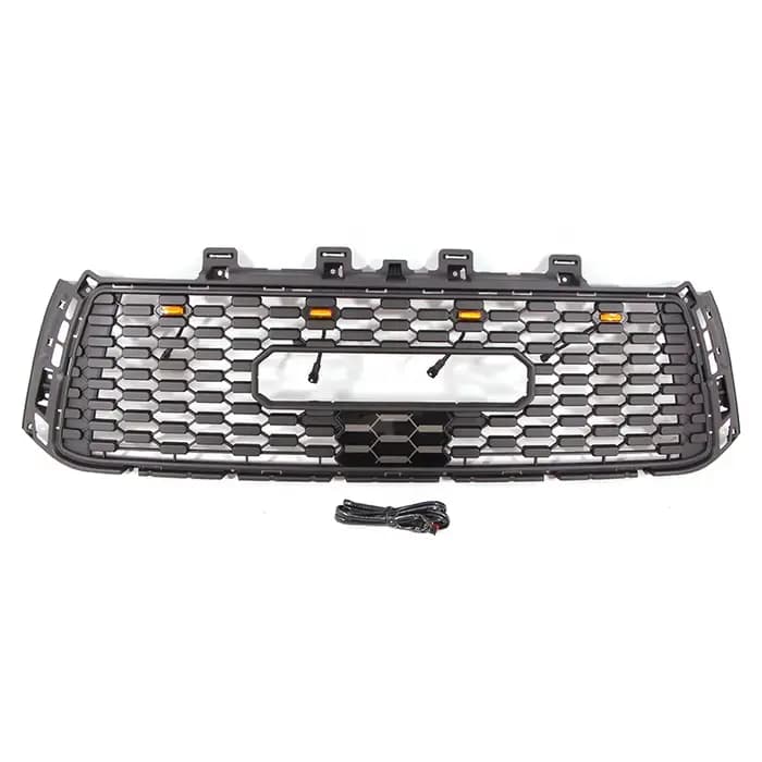 Accessoires de camionnette, insertion en plastique Abs, calandre de voiture avant, Grille de radiate