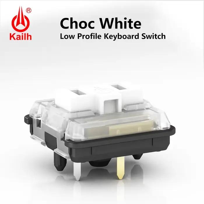 Kailh Choc commutateur à profil bas 1350 commutateur de clavier chocolat Clicky Tactile linéaire com