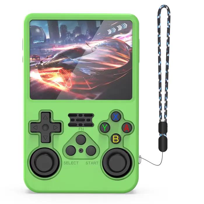 Housse de protection en caoutchouc de Silicone souple pour Console de jeu portable rétro R36S, étui 