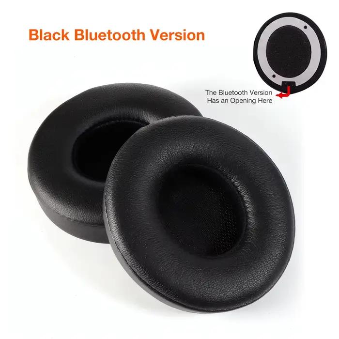1 paire de coussinets d'oreille de remplacement pour Beats Solo 2 3 écouteurs sans fil/filaire houss