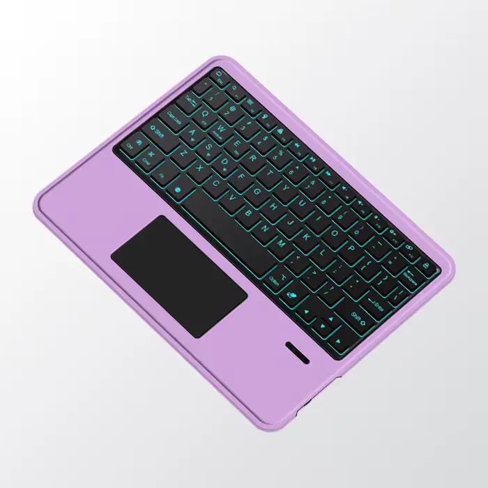 Mp IUYU-Clavier tactile sans fil rétro4.2 Bluetooth, pour iOS, Android, Windows, tablette, téléphone