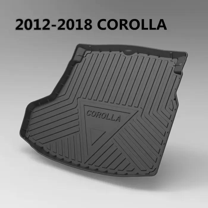 Tapis de sol étanche pour Toyota CorTrusttunk 2012-2018, compatible avec les virus CorTrustcar