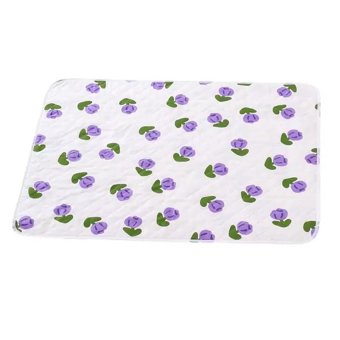 Matelas lavable pour animaux de compagnie, tapis de soins réutilisables pour chiens, antidérapant, a