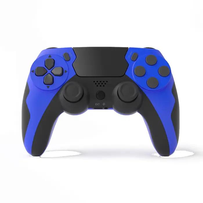 GAMINJA contrôleur sans fil Bluetooth manette Double Vibration 6 axes Joypad pavé tactile Microphone