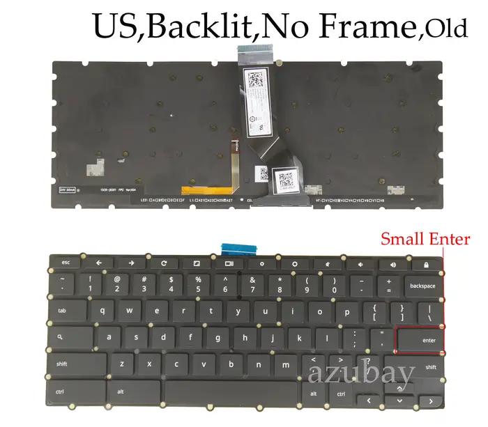 Clavier d'ordinateur portable pour Acer Dnomebook 15 C910 CB3-431 CB3-531 CB3-532 CB5-571 A18351 PK1