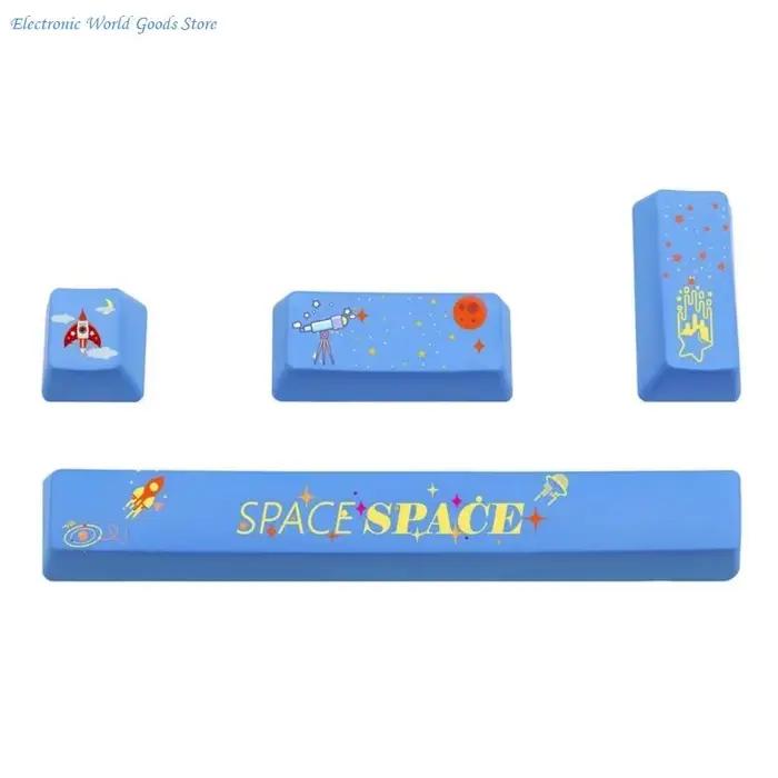 Capuchons touches personnalisés pour clavier A3PD, 4 touches, espace 6.25U ESC, entrée à droite, PBT