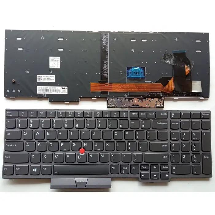 Clavier pour Lenovo ThinkPad P15v Gen1 Gen2 T15p Gen1 Gen2 (version américaine)