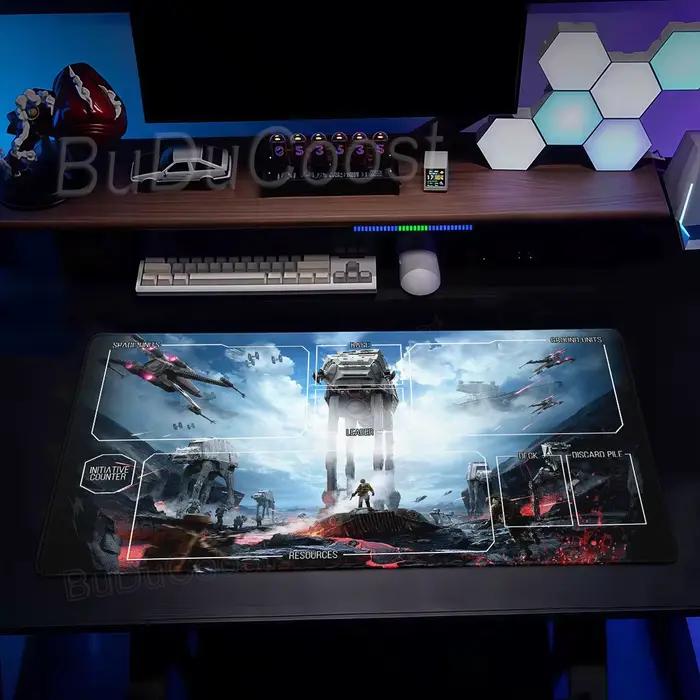 Tapis de jeu Star Wars Unlimited 600X350X2mm, tapis de table de combat pour cartes Portgasd, tapis d