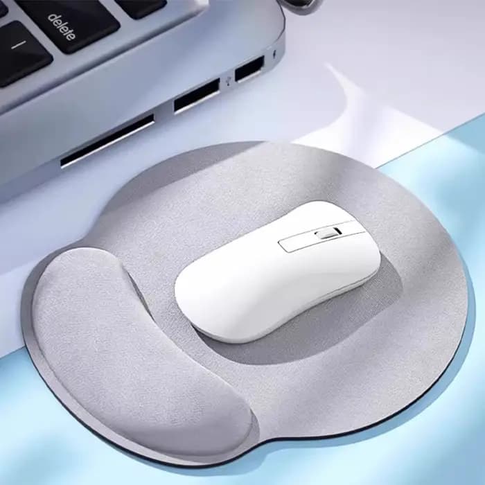 1 pièces gris confortable poignet Support antidérapant tapis de souris tapis de souris doux pour PC 